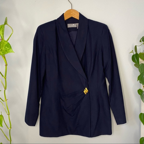 Vintage Liz Claiborne Silk Tweed Pant Suit - Picture 4 of 16